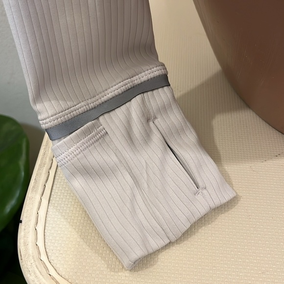 NWOT Lululemon Rulu Ribbed Cropped Half Zip Top Jacket - Picture 7 of 11